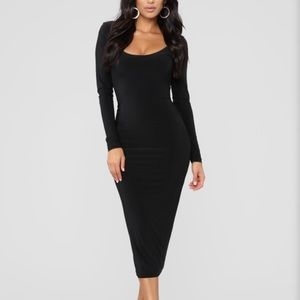 All these simple things midi dress